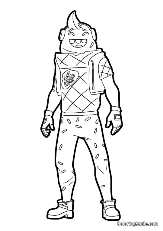 Fortnite Horn - Farvelægningsside