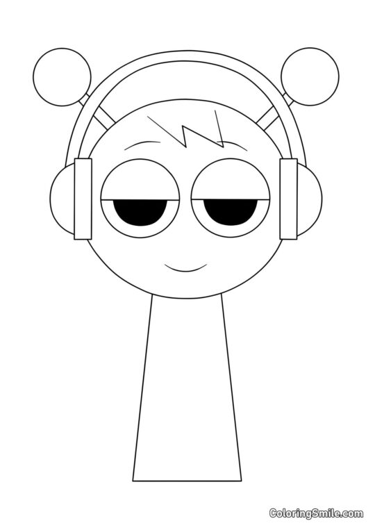 Sprunk Oren - Farvelægningsside