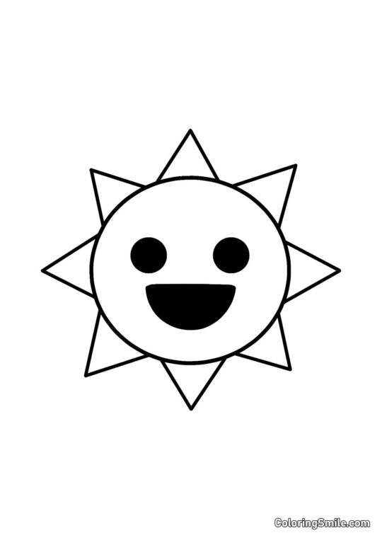 Sprunk Mister Sol - Farvelægningsside