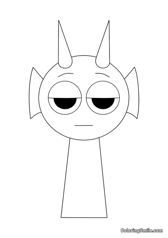 Sprunk Derpl - Farvelægningsside