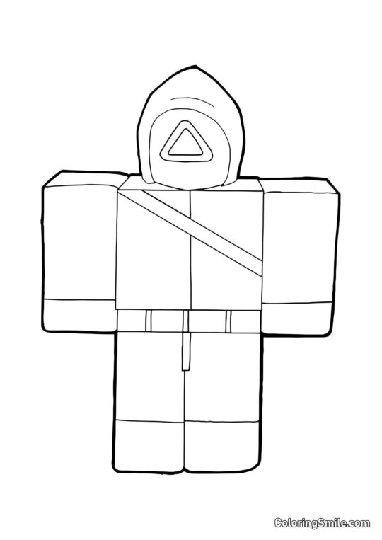 Roblox Soldat Squid Game - Farvelægningsside