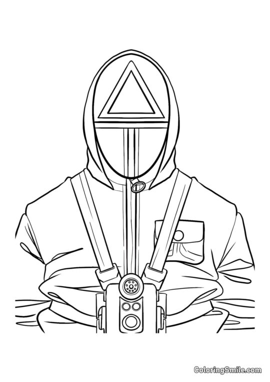 Soldat Squid Game 2 - Farvelægningsside