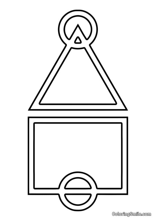 Squid Game Mark - Farvelægningsside