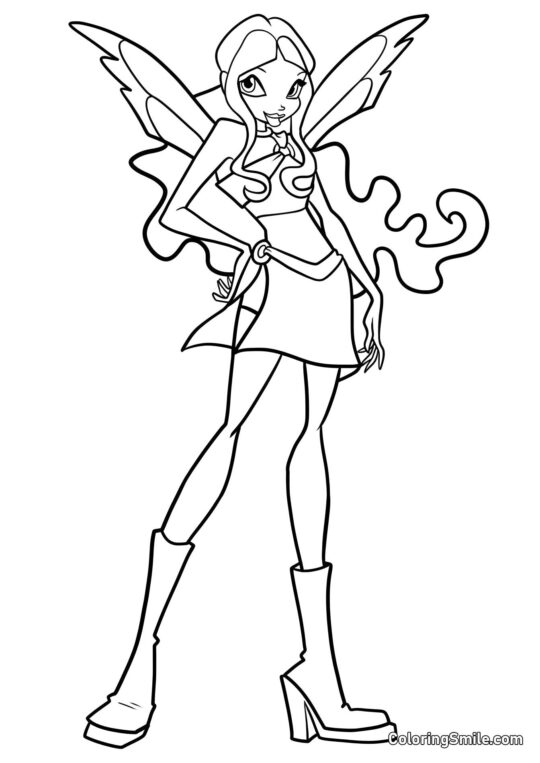 Layla Gør Sig Klar til en Fest Layla Gør Sig Klar til en Fest - Farvelægningsside