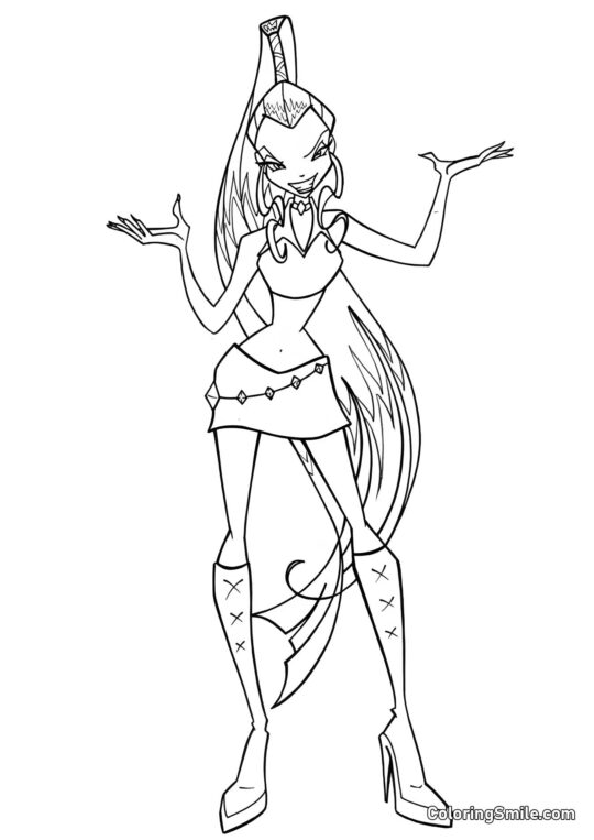 Heks Trix Icy Heks Trix Icy - Farvelægningsside