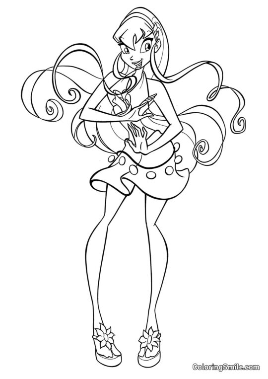 Stellas Outfit Stellas Outfit - Farvelægningsside