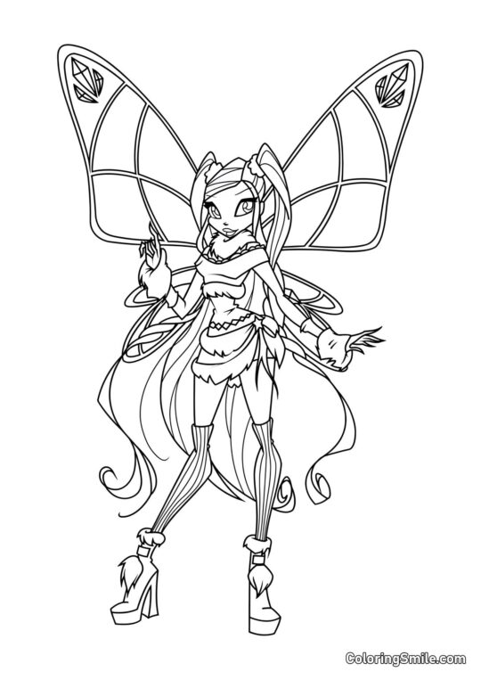 Winx Stella Lovix Winx Stella Lovix - Farvelægningsside