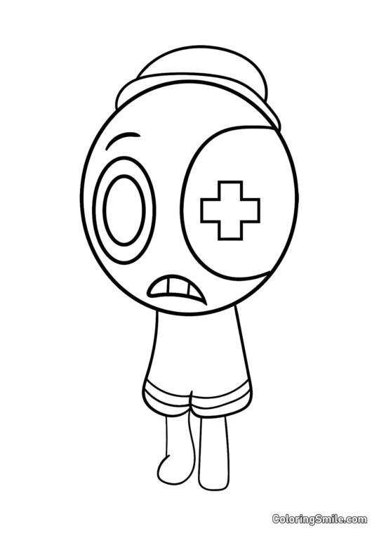 Astro fra Dendy’s Verden - Farvelægningsside