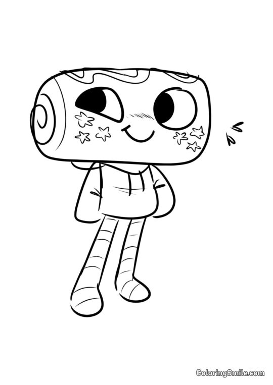 Cosmo fra Dendy’s Verden - Farvelægningsside