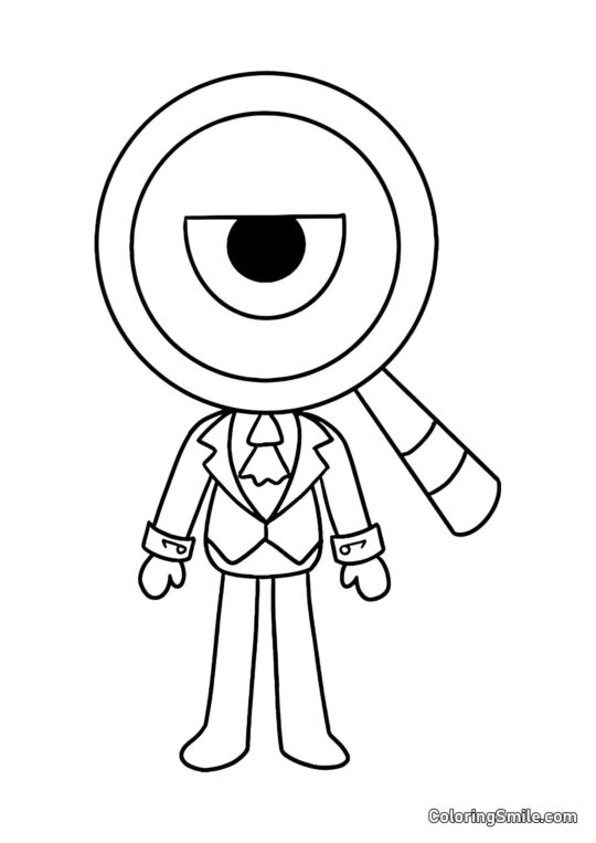 Roger fra Dendy’s Verden - Farvelægningsside