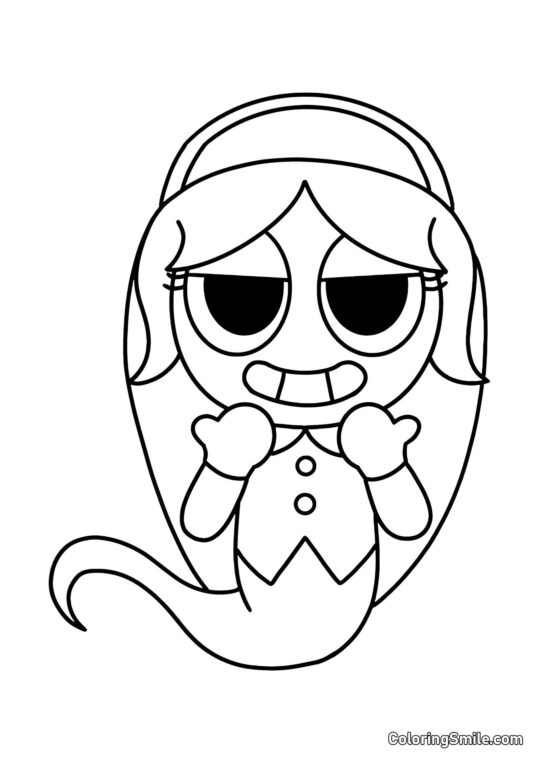 Conny fra Dendy’s Verden - Farvelægningsside