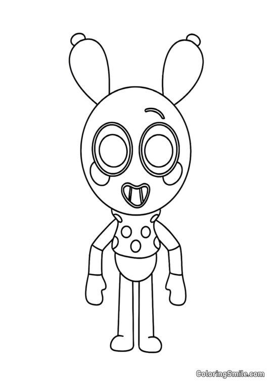 Louie fra Dendy’s Verden - Farvelægningsside