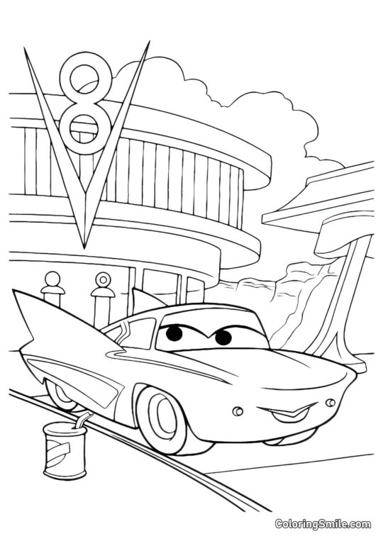 Flo - Farvelægningsside