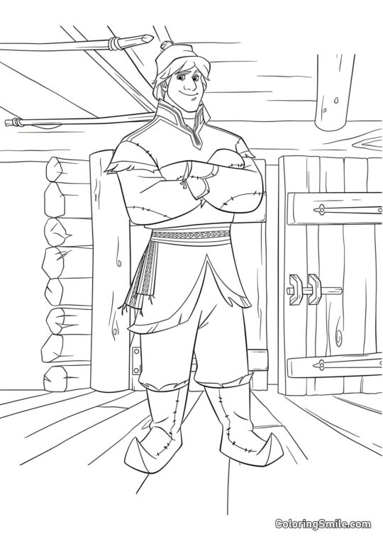 Kristoff - Farvelægningsside